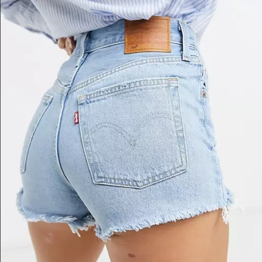 Levi’s Vintage Light Wash Shorts ☀️ Size 26 - Picture 4 of 12